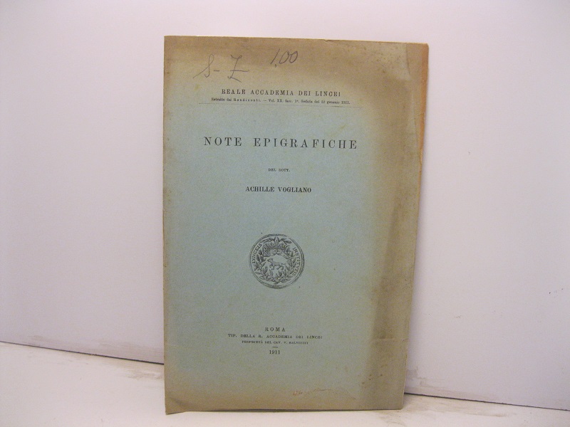 Note epigrafiche